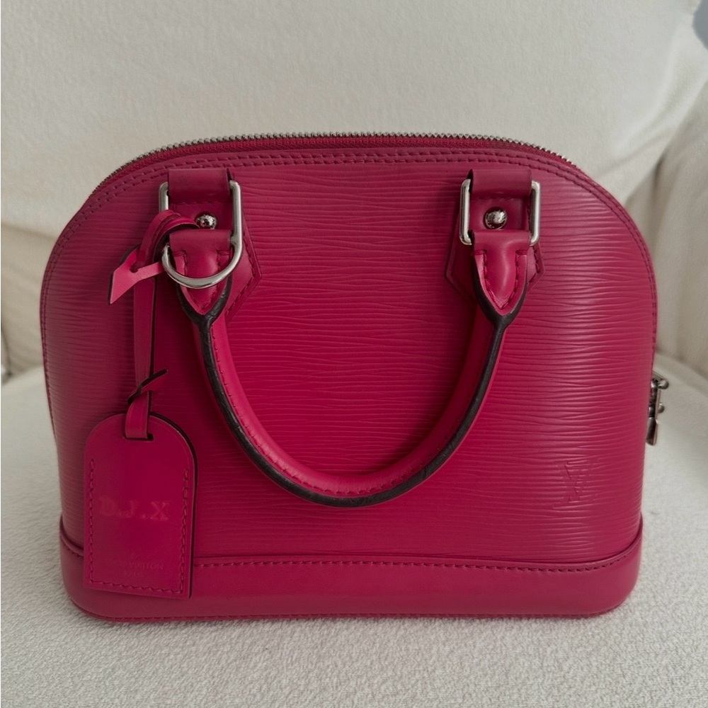 Louis Vuitton Alma BB Fuchsia Epi